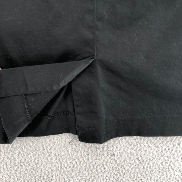 Lauren Ralph Lauren Skirt Womens 12 Black Stretch Knee Length Straight Active - Picture 5 of 12
